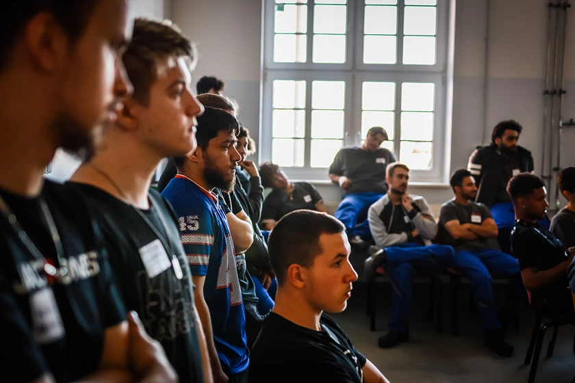 Auszubildende der Verb&uuml;nde stellen dem Fachpublikum auch ihre Erfahrungen und W&uuml;nsche vor, die Sie in einem eigenen Workshop unter Anleitung erarbeitet haben. 